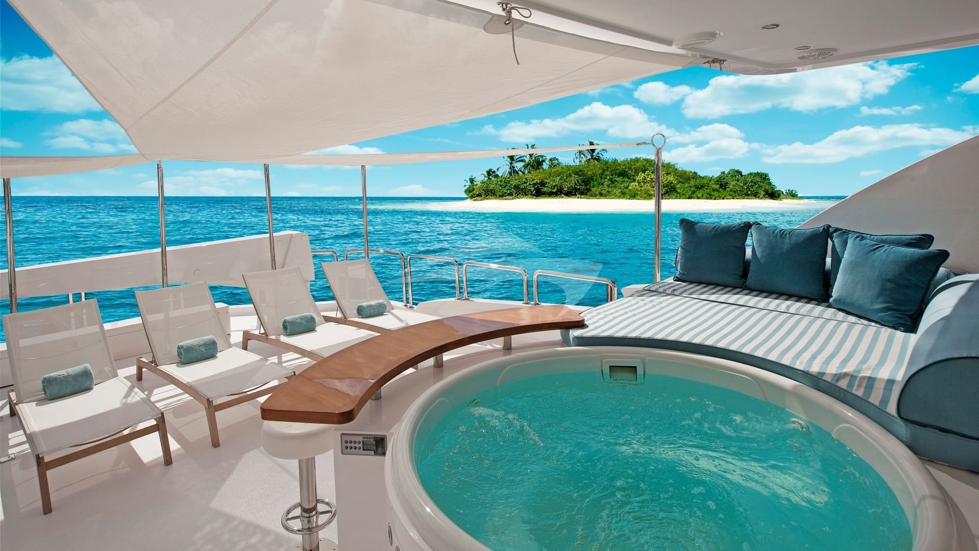 Upper Deck Hot Tub