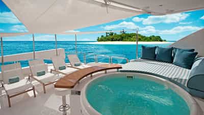 Upper Deck Hot Tub