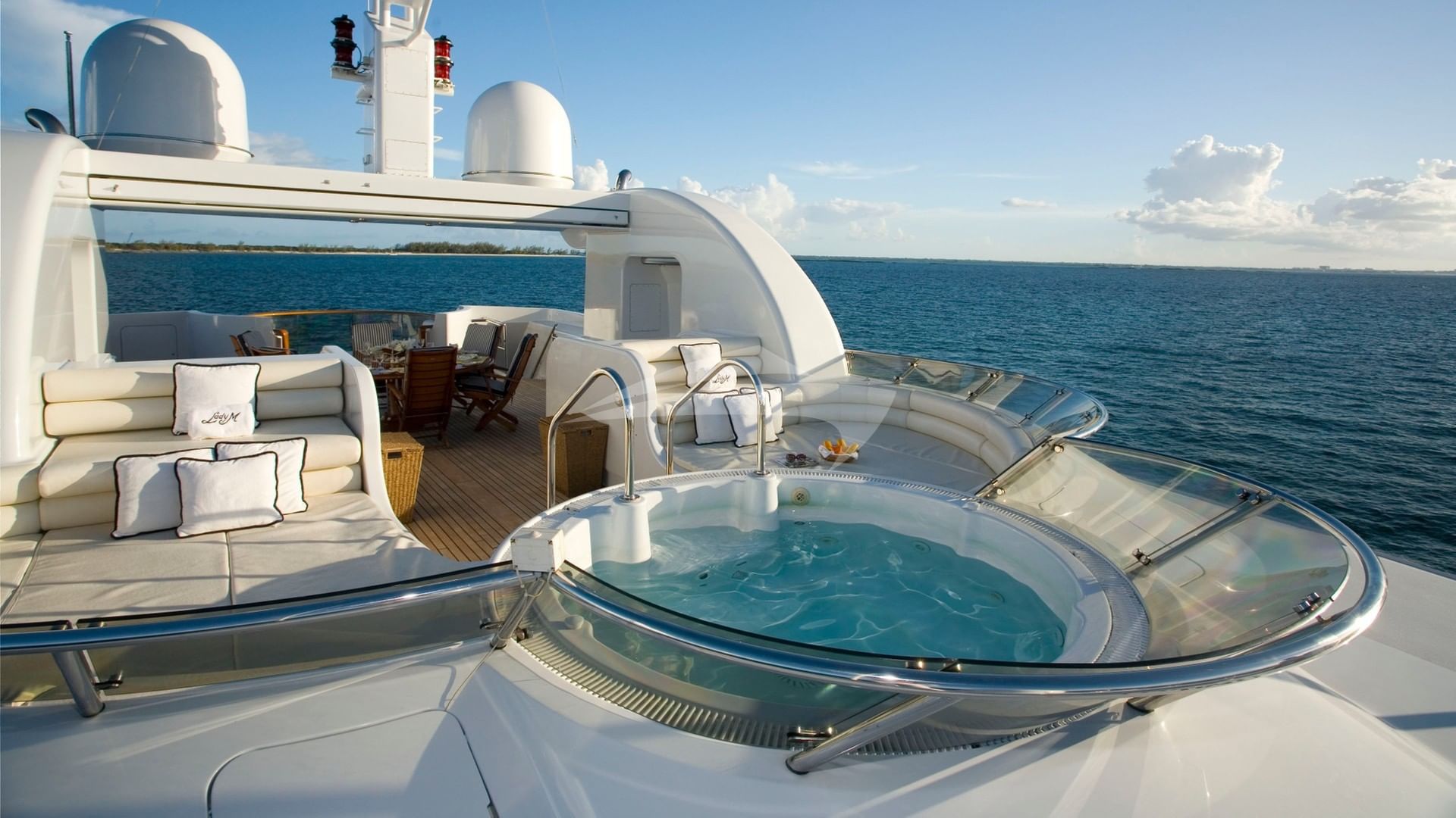 Sun Deck with Jacuzzi