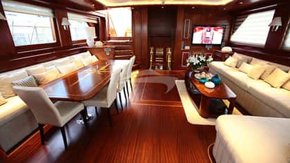 LA BELLA VITA 47m sailing yacht charter, photo 13