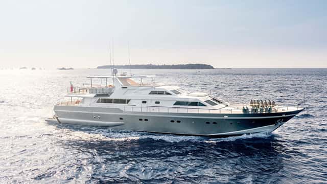 ANTISAN 33m motor yacht for charter