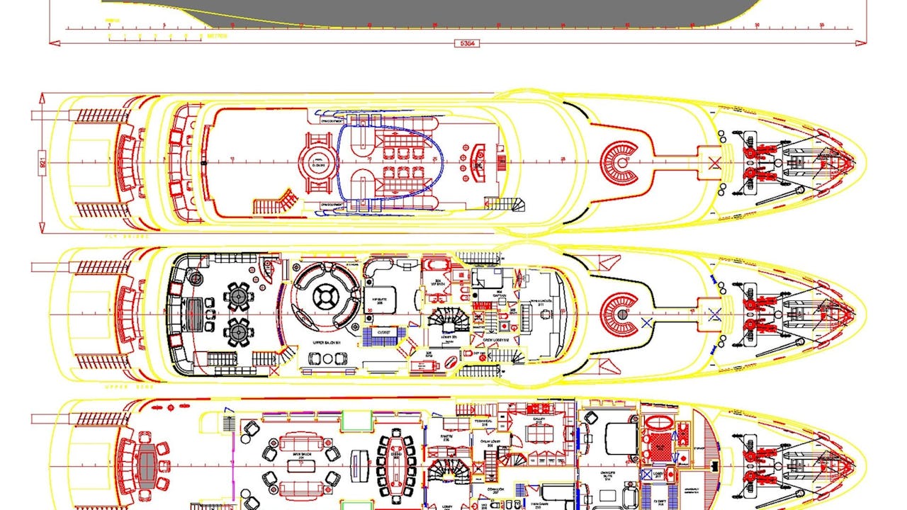 Yacht Layout