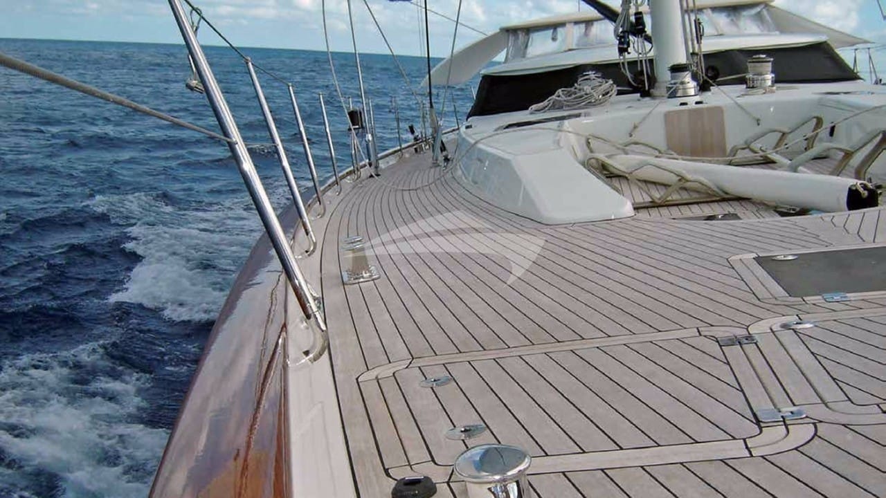 Deck while sailing