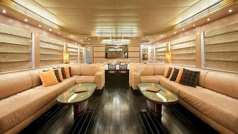 GLAROS 41m motor yacht charter, photo 5
