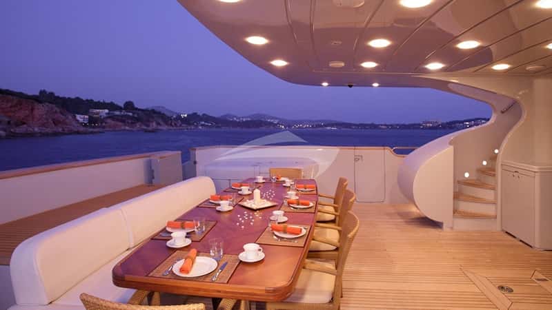GLAROS 41m motor yacht charter, photo 9