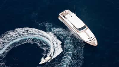 Aerial with Tender