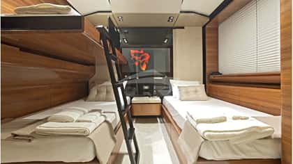 FUSION 37m motor yacht charter, photo 6