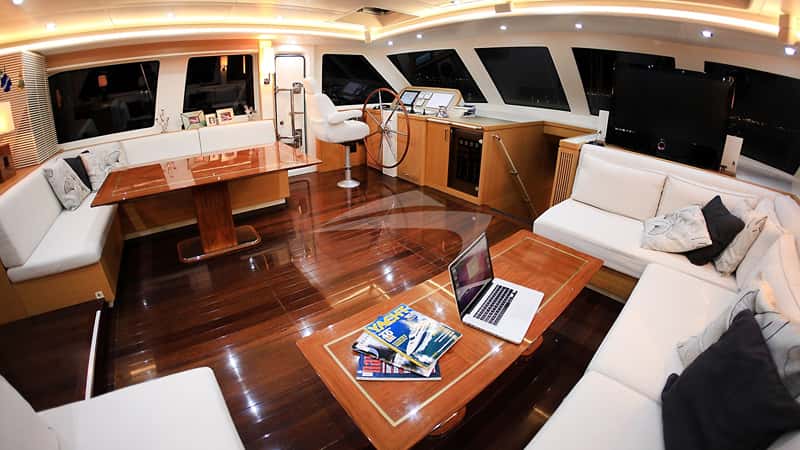 ZELDA 40m sailing yacht charter, photo 10