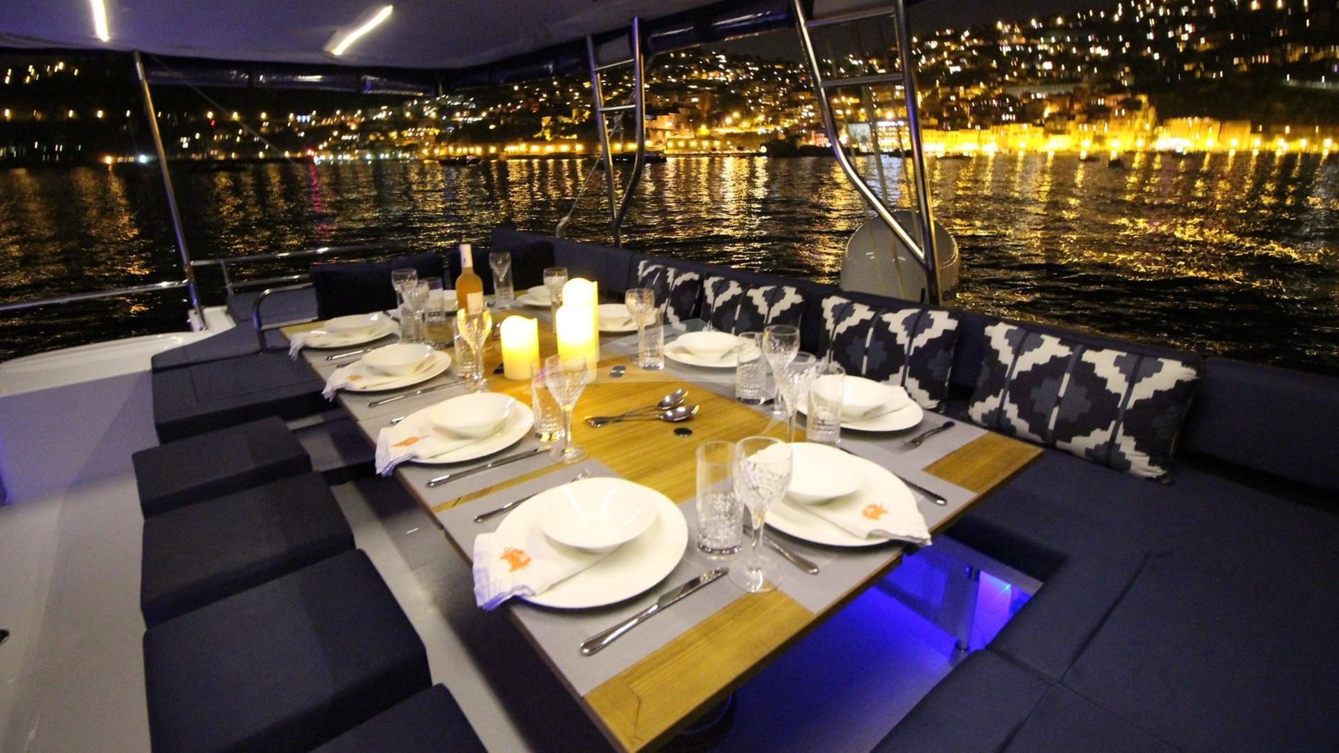 Aft Deck Evening Dining