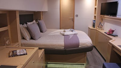 Master Cabin with Desk and Dressing Area