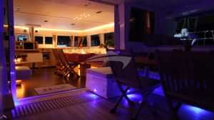 Aft cockpit ideal for al fresco dining