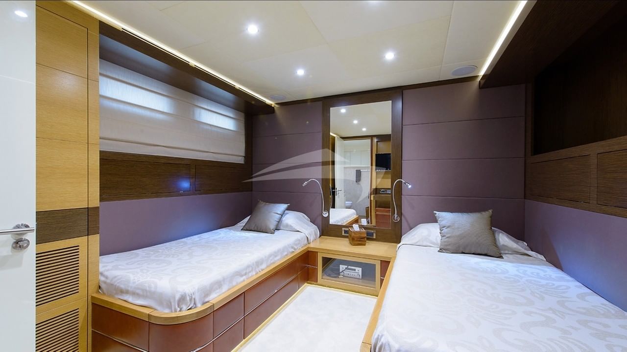 (2) Guest Twin Staterooms