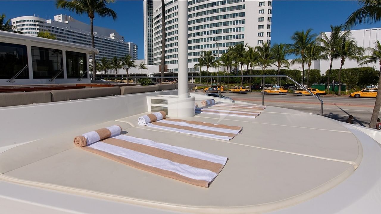 Sun Lounging on Foredeck