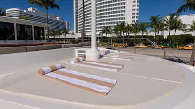 Sun Lounging on Foredeck