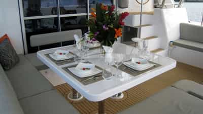 Aft Cockpit Dining