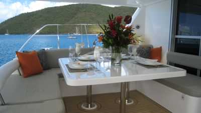 Aft Covered Cockpit Seating