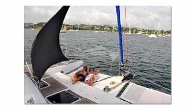 Lounging on the tramps