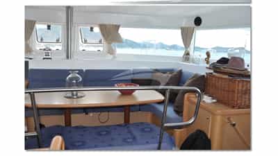 Saloon seating area