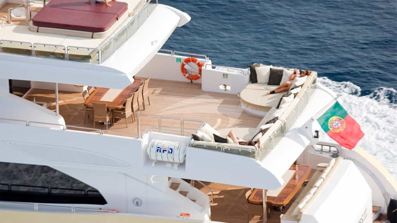 Aerial Deck view
