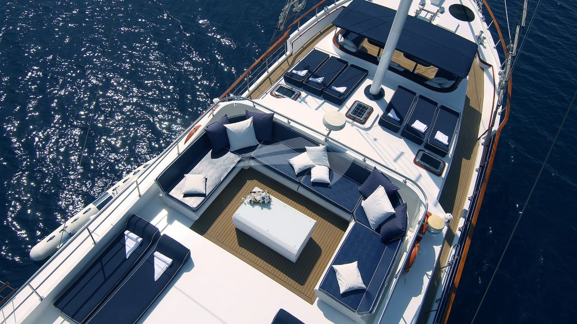 Aerial View of Top Deck