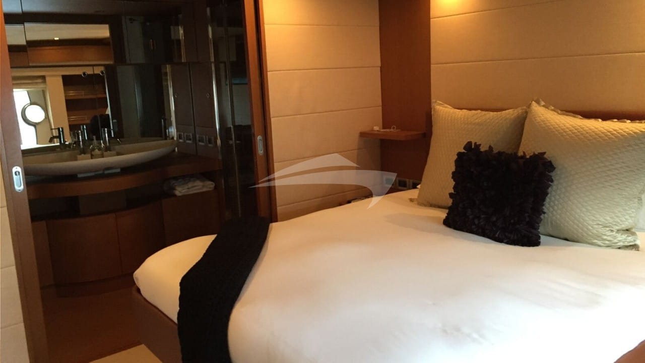 Master Stateroom and Bathroom