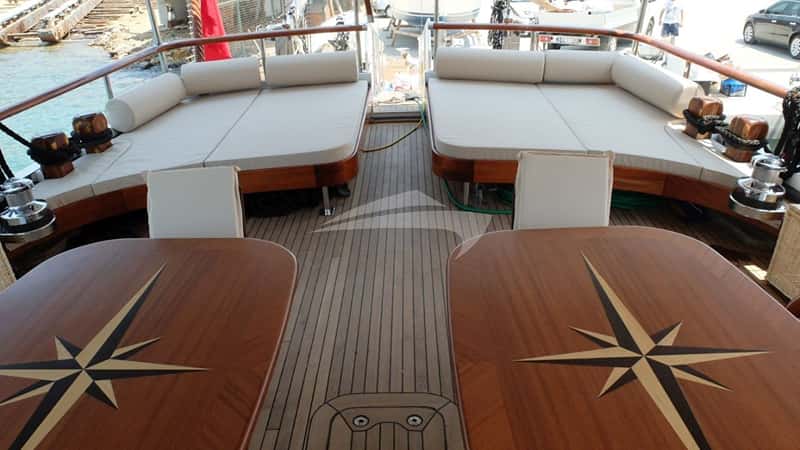 OGUZBEY 32m sailing yacht charter, photo 9