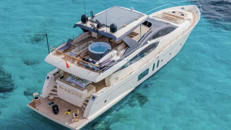 BISCAYNE 23m motor yacht charter, photo 4