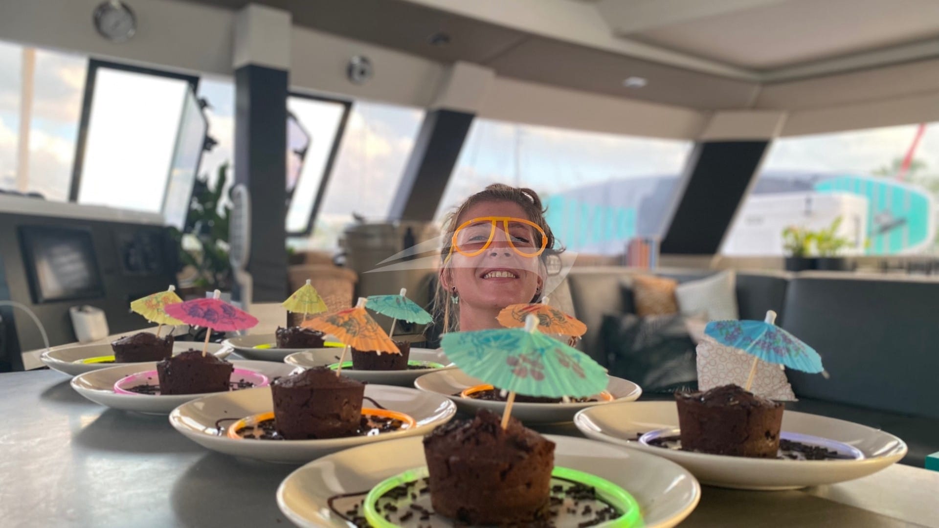 Kiddie Fun in the galley