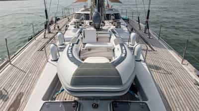 Foredeck and Tender