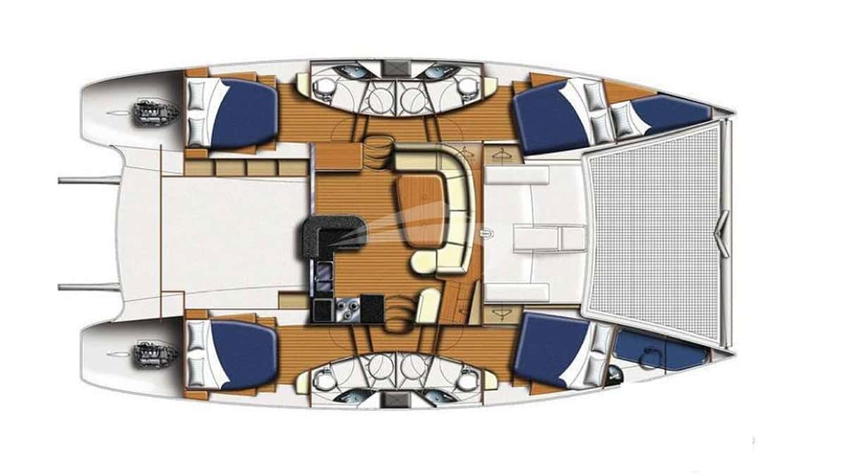 DESTINY III deck layout