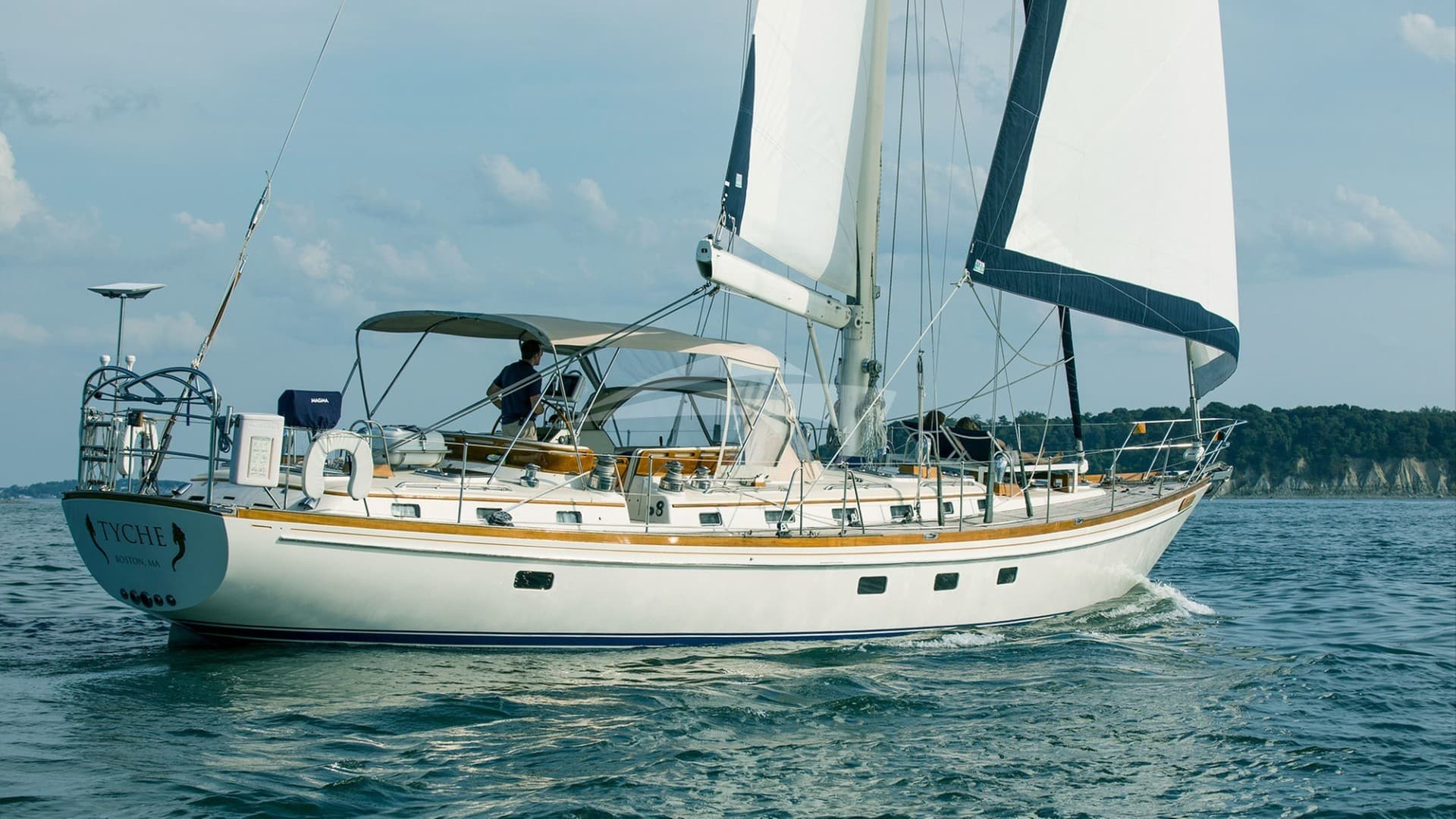 TYCHE, Sailing yacht, 18 m