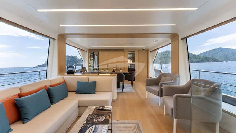 BEYEFENDI H 27m motor yacht charter, photo 8