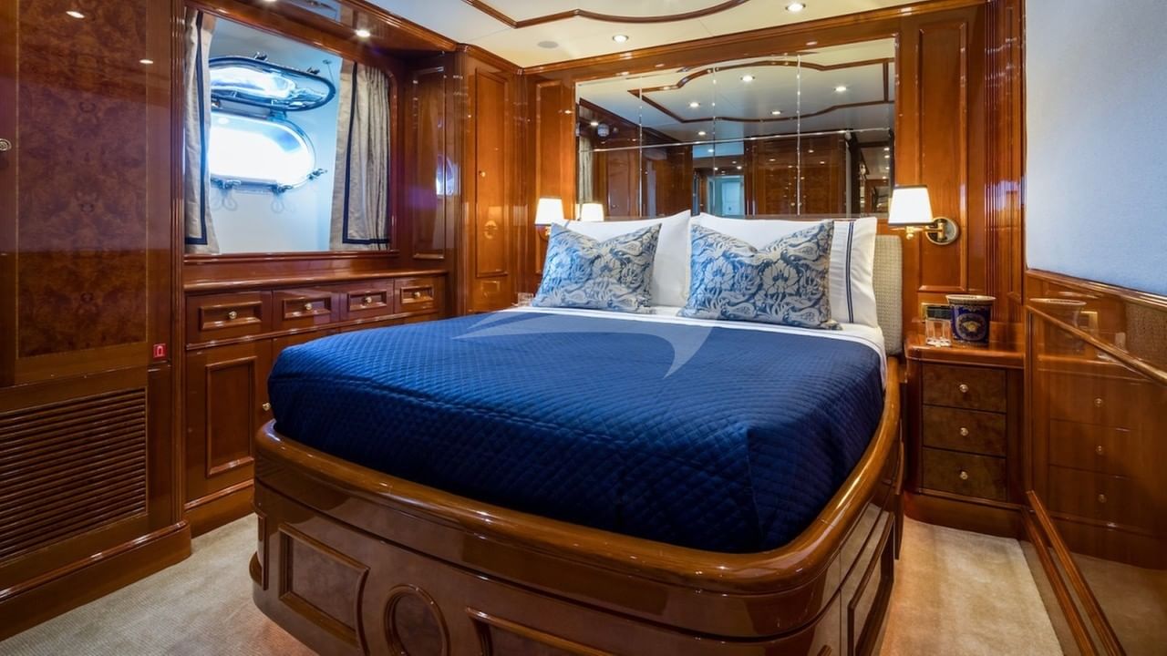 Guest double stateroom is en suite