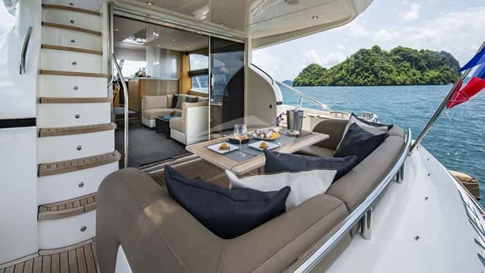 MAYAVEE 19m motor yacht charter, photo 5