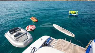 Swim Platform and Water Toys