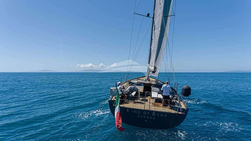 KIND OF BLUE 18m sailing yacht charter, photo 10