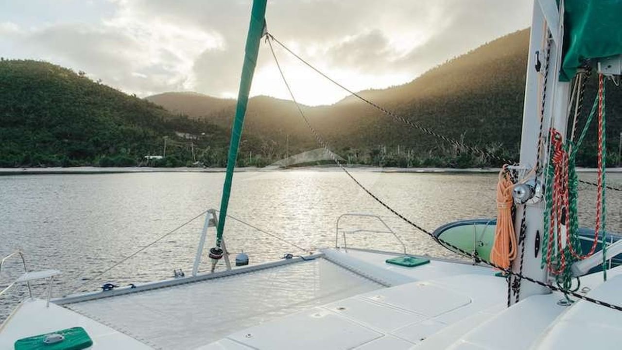 Forward Deck and Trampoline