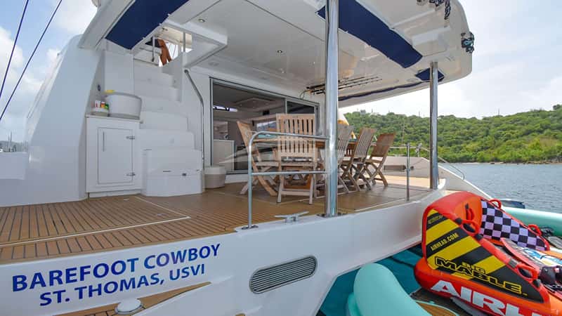 BAREFOOT COWBOY 18m sailing yacht charter, photo 6