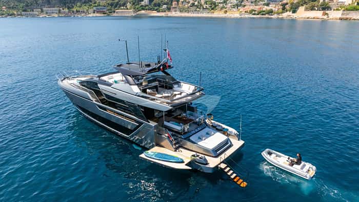 L'AS BLEU 25m motor yacht charter, photo 4