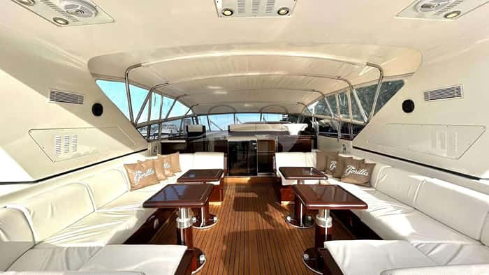 THE GORILLA 24m motor yacht charter, photo 5