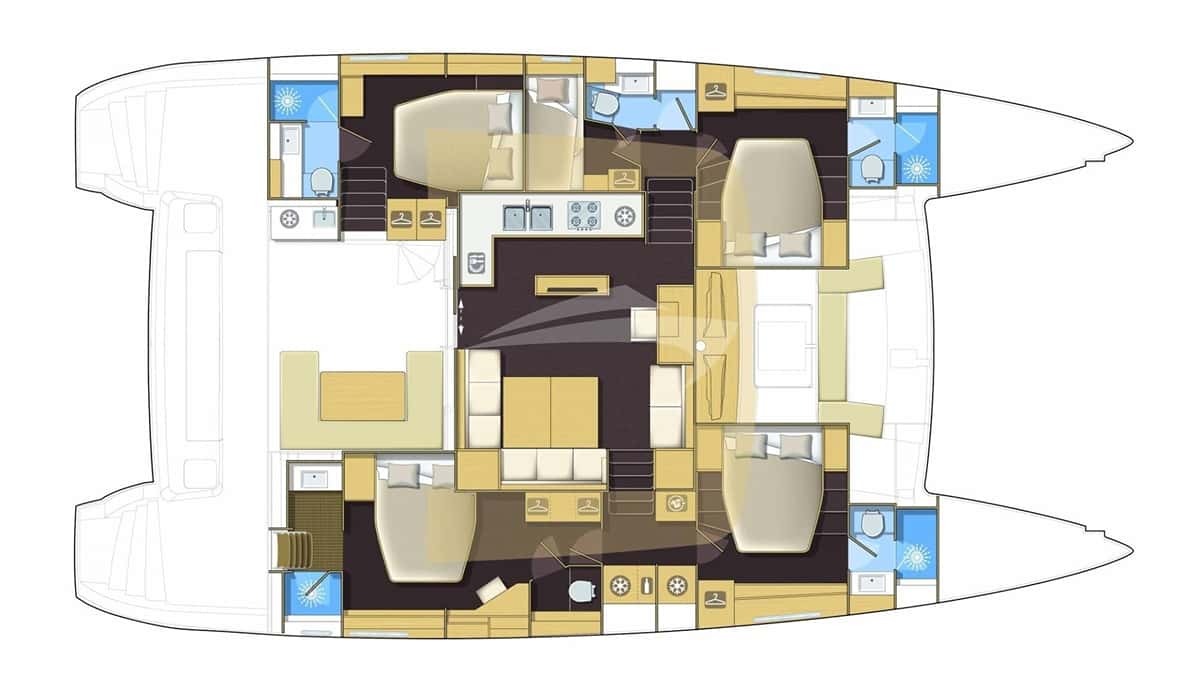 MELITI deck layout