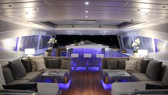 JFF 34m motor yacht charter, photo 2