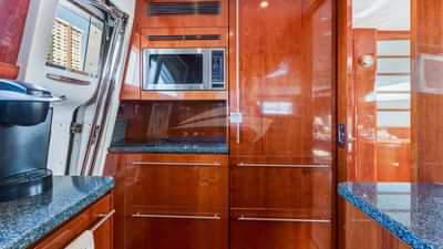 Galley open or closed for entertaining