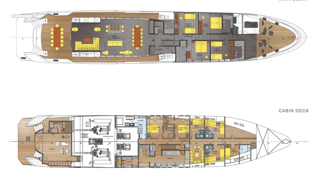 Yacht Layout