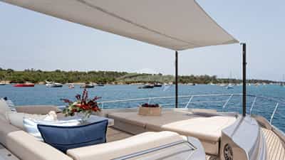 Bow Lounging Area