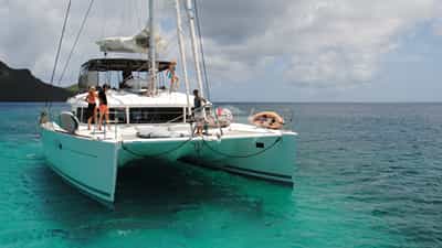 Lots of room to play on foredeck
