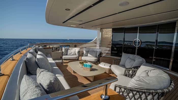 LANCE 38m motor yacht charter, photo 5