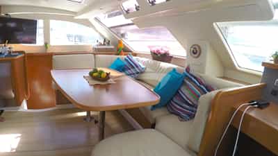 Saloon seating area