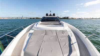 Bow, view aft