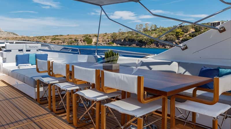 SHOOTING STAR 31m motor yacht charter, photo 7